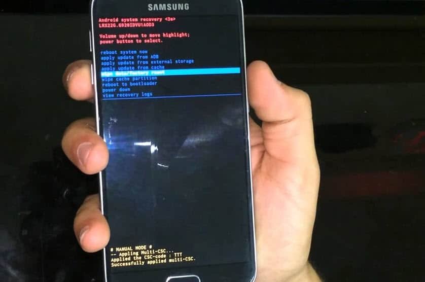 Factory Samsung Reset
