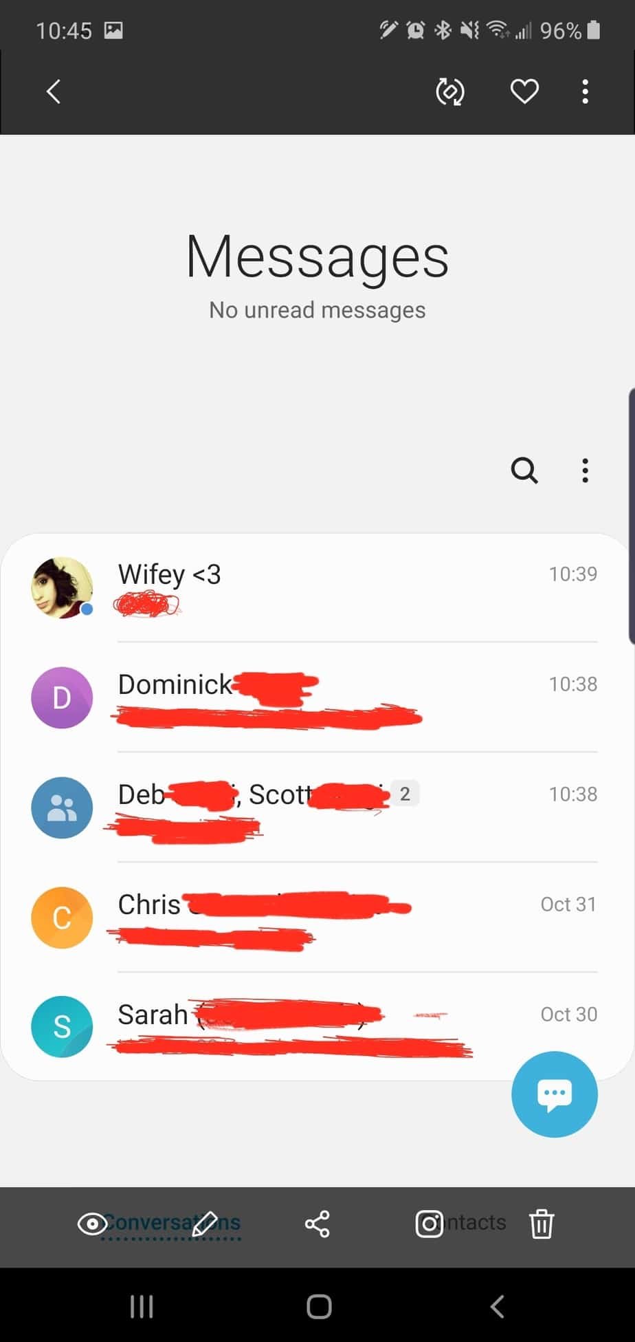 What Do Blue Text Messages Mean on Samsung? Explained!