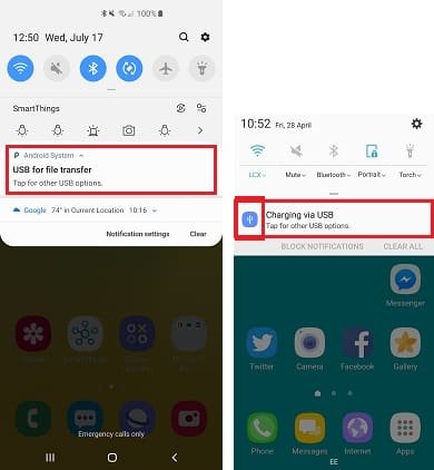 How do I transfer photos from my smartphone to my PC?