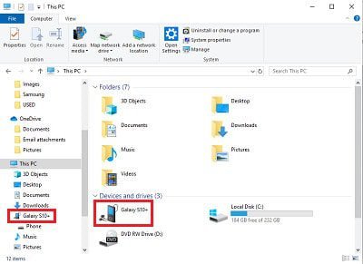 How do I transfer photos from my smartphone to my PC?