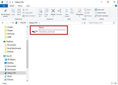 How do I transfer photos from my smartphone to my PC?