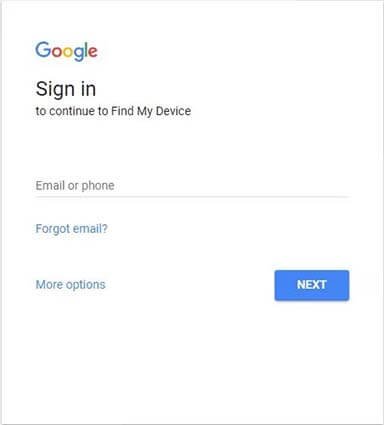 login google account