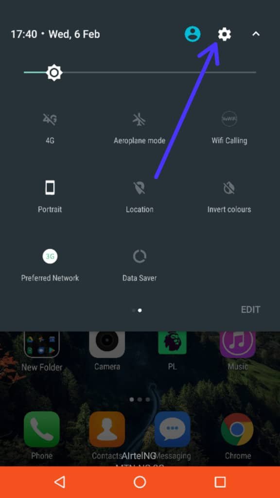 Mobile hotspot password