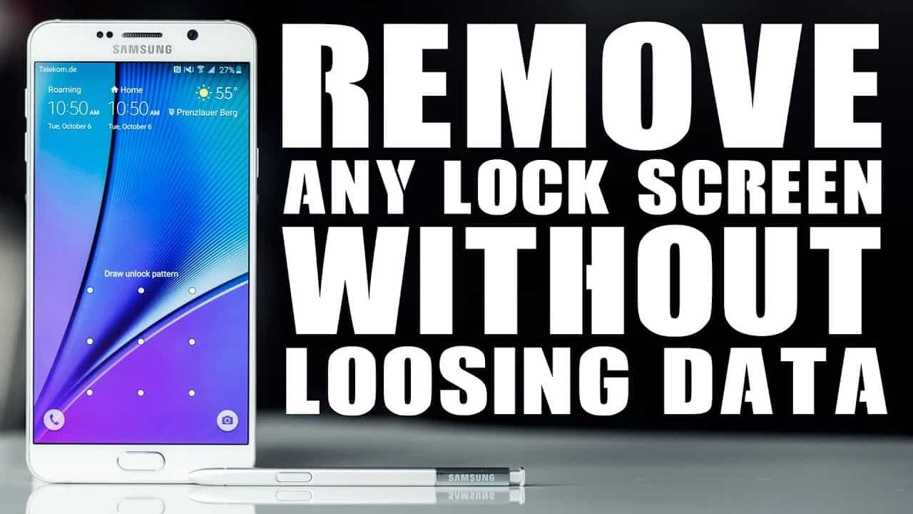 Bypass Samsung Lock Screen Without Losing Data