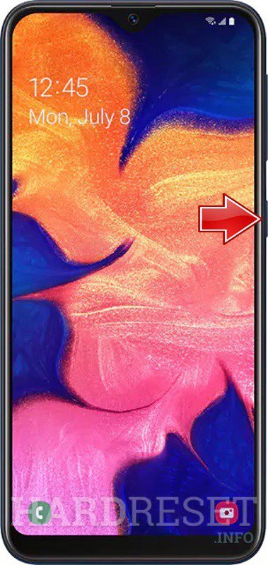 Remove screen password on SAMSUNG Galaxy A10e