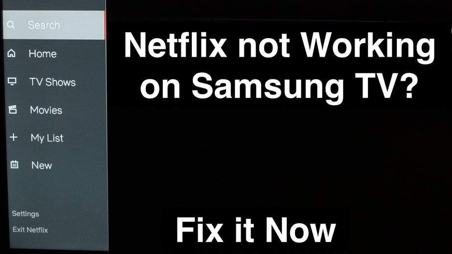 Netflix TV not working