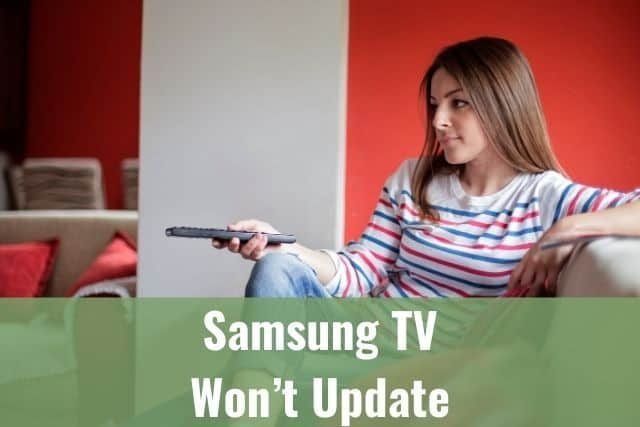 Why Is Software Update Not Available On Samsung TV