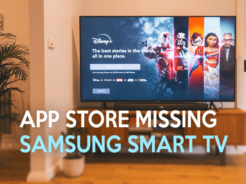 WHAT IS THE REASON THAT SOME APPS ARE NOT AVAILABLE ON THE SAMSUNG SMART TELEVISION?