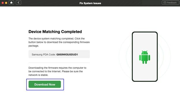 fix system issues via droidkit