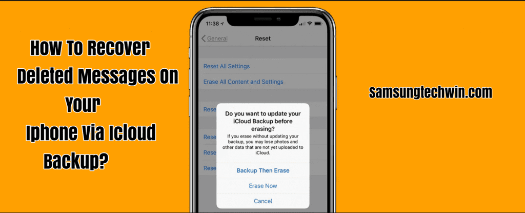 How To Recover Deleted Messages On Your Iphone Via Icloud Backup?