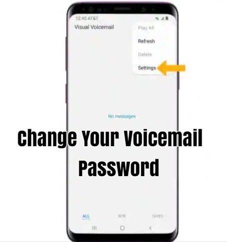 Change Your Voicemail Password