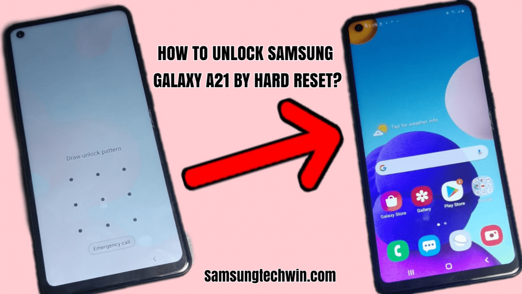 HOW TO UNLOCK SAMSUNG GALAXY A21 BY HARD RESET?