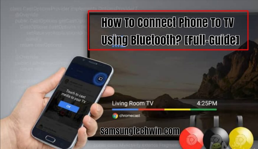 how do i bluetooth my phone to my tv