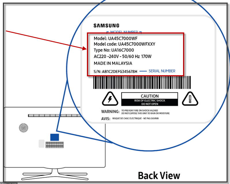 How to Find Samsung TV Model Number?
