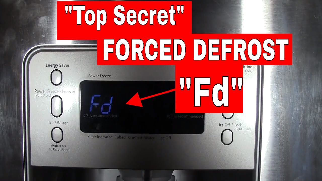 How Long To Force Defrost Samsung Refrigerator