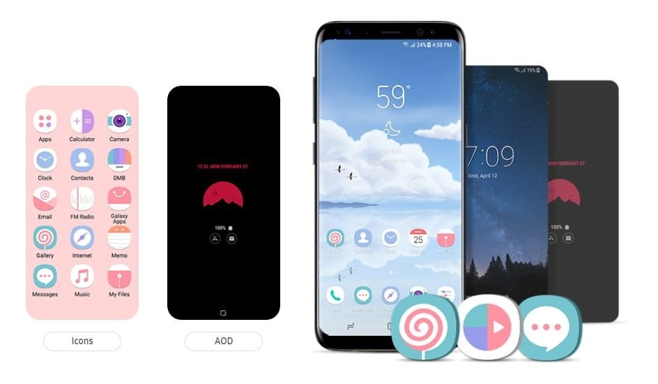 Icon Pack samsung theme