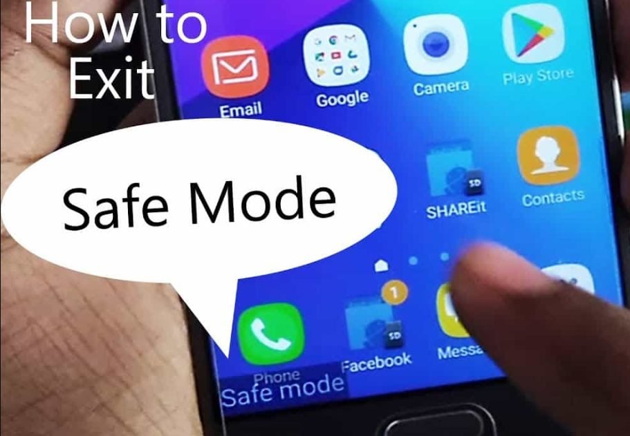 EXIT SAFE MODE