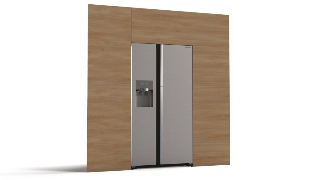 Example of Built-in fridge