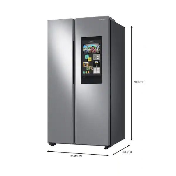 Samsung Side-by-Side Refrigerator (RS28A5F61SR)