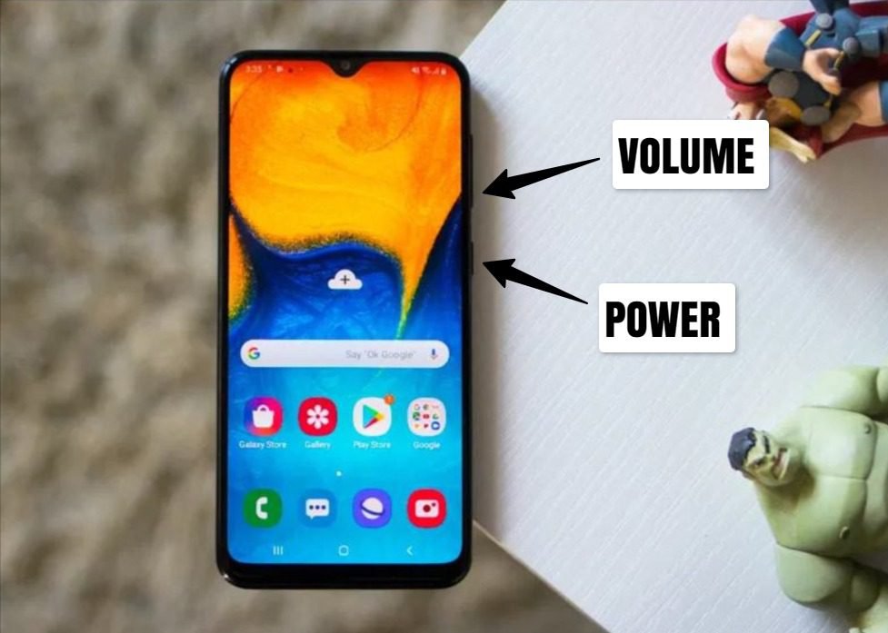  Volume And Power Button