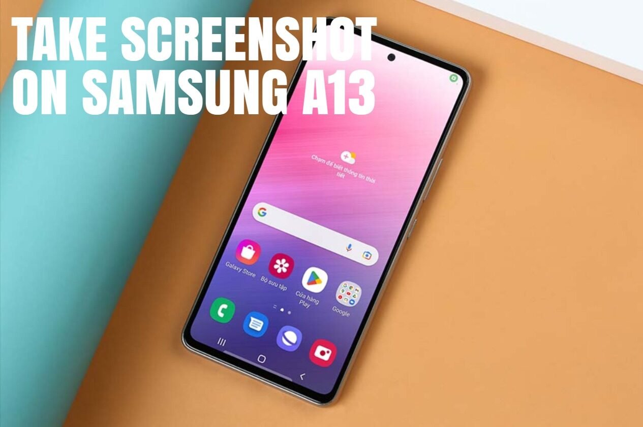 Screenshot on Samsung Galaxy A13