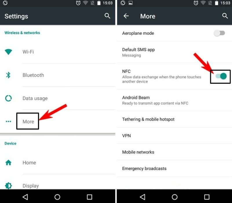 Click on the More Settings option