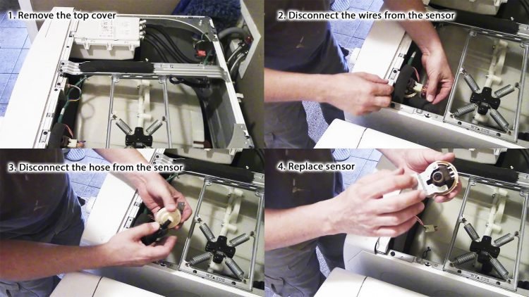Samsung Washer Water Level Sensor replacement