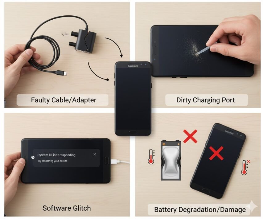 Samsung Tablet Won't Charge