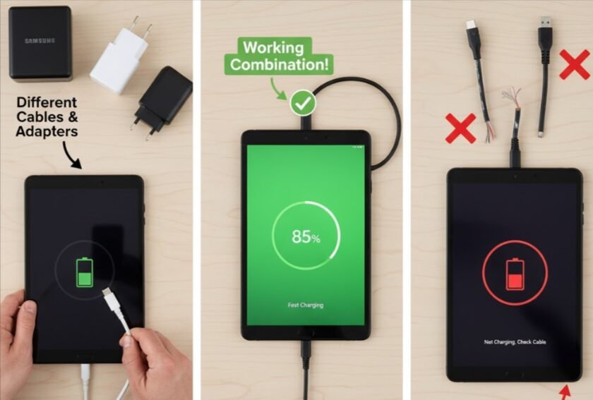 Samsung Tablet Won't Charge