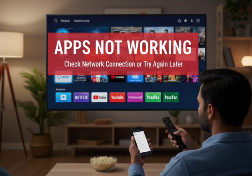 Samsung Smart TV Apps Not Working